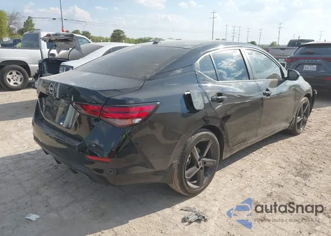 2025 Nissan Sentra Sv from USA, damaged, VIN 3N1AB8CV1SY323702